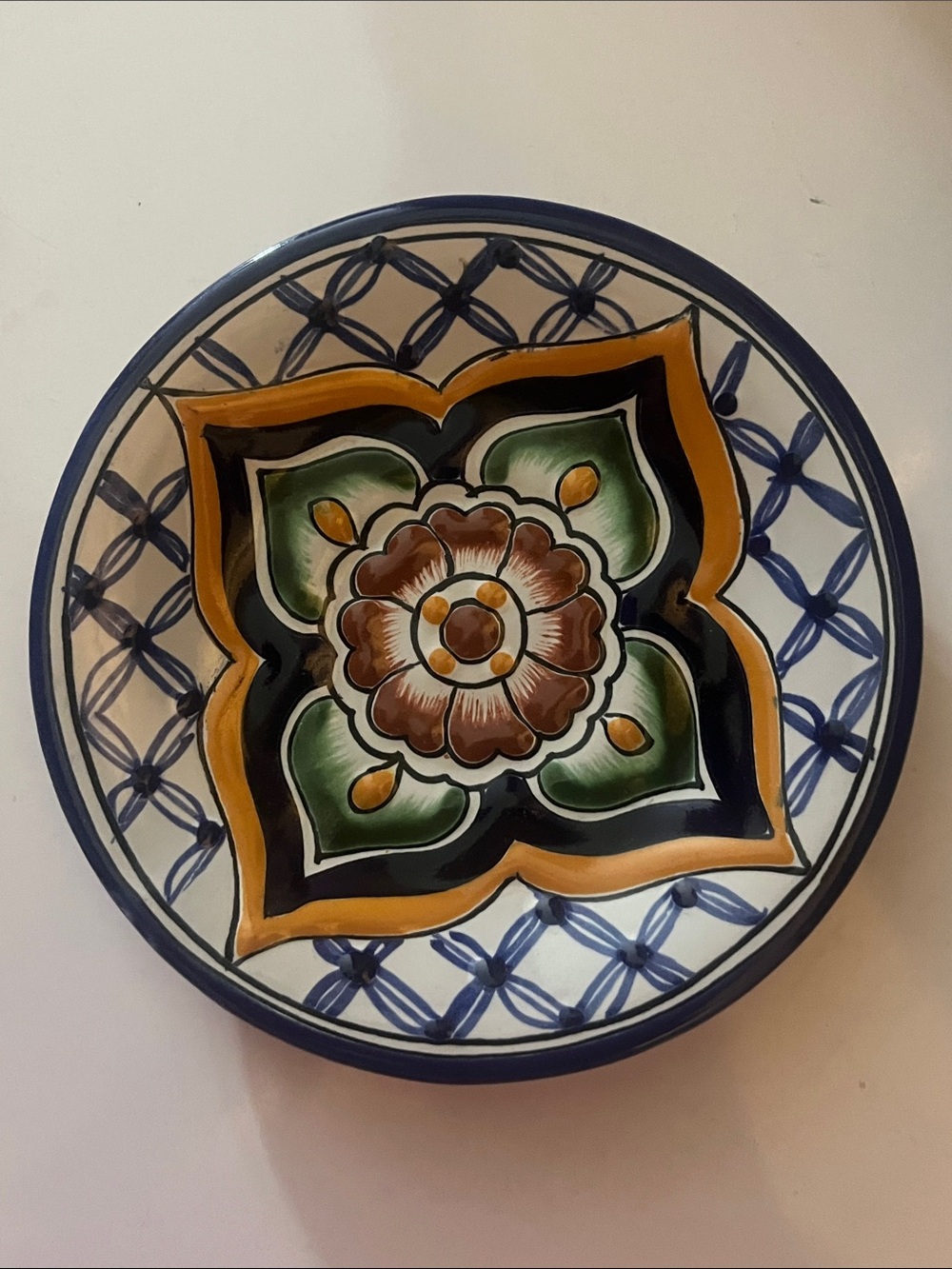 Hand painted by a Artist in Mexico with intricate detail and creative flair